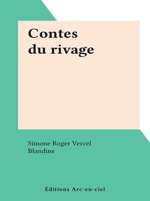 cover image of Contes du rivage